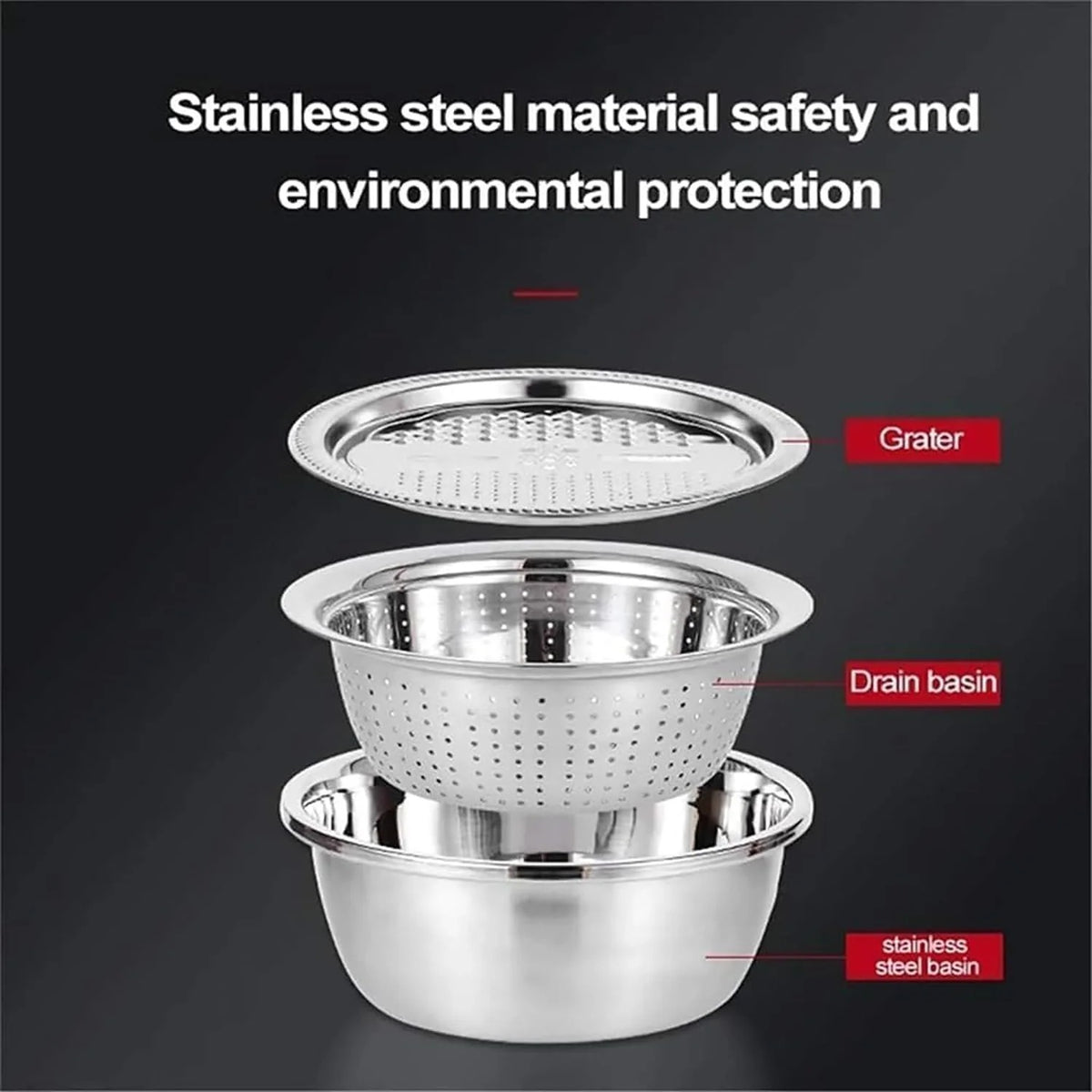 Stainless Steel Prep Set